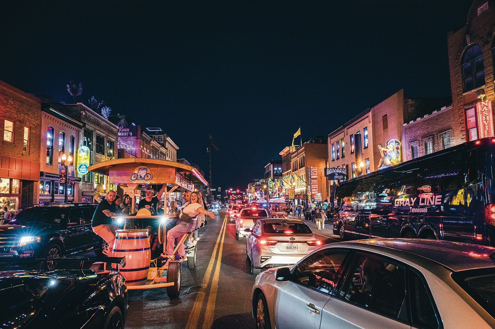 Nashville Tussles With Party Vehicles — Again